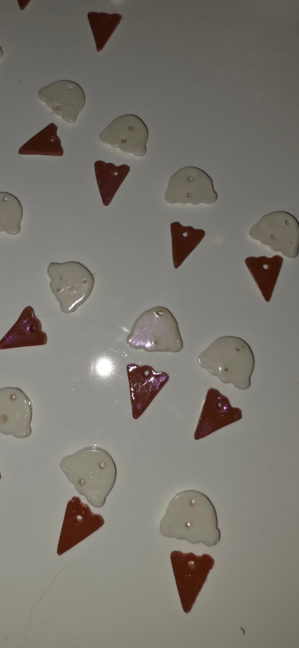 Icecream cone earrings