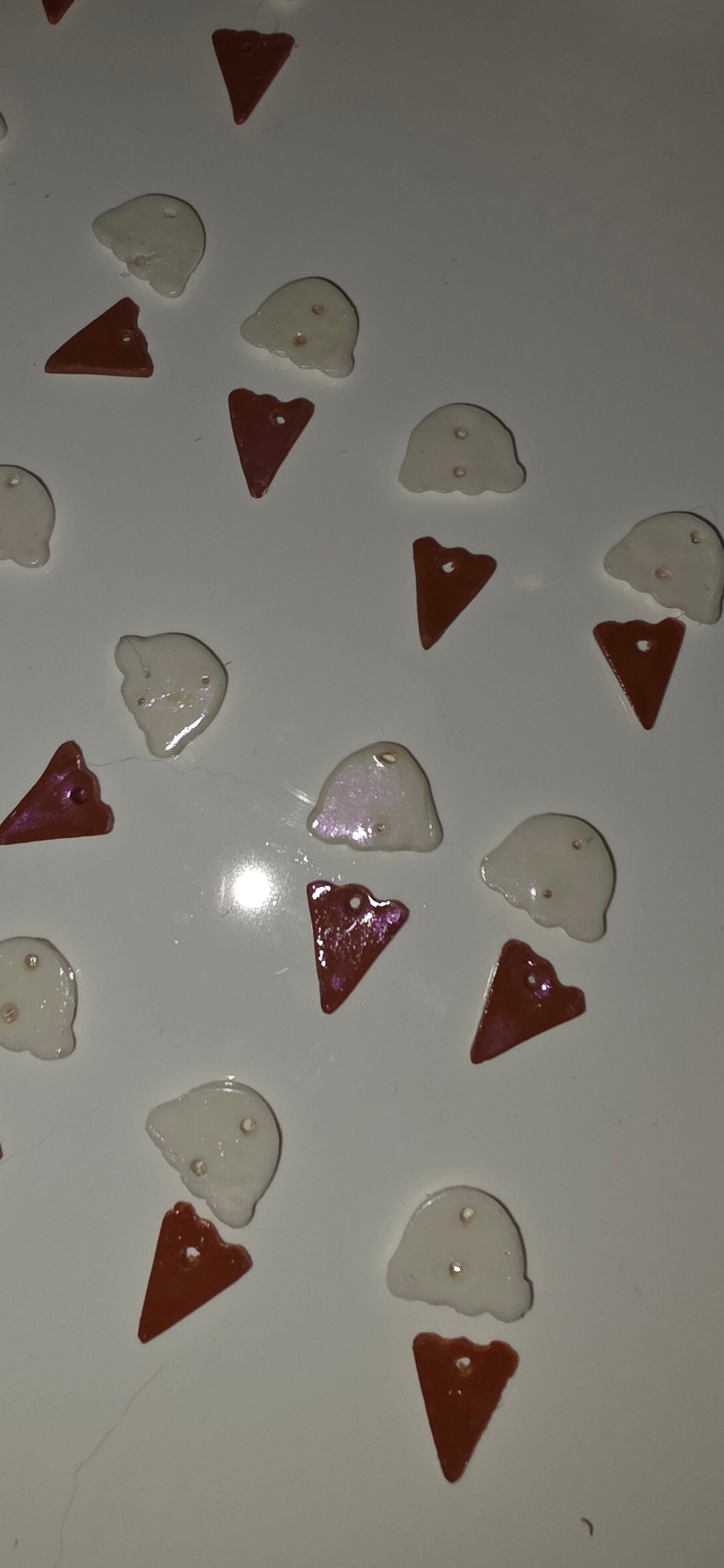 Icecream cone earrings
