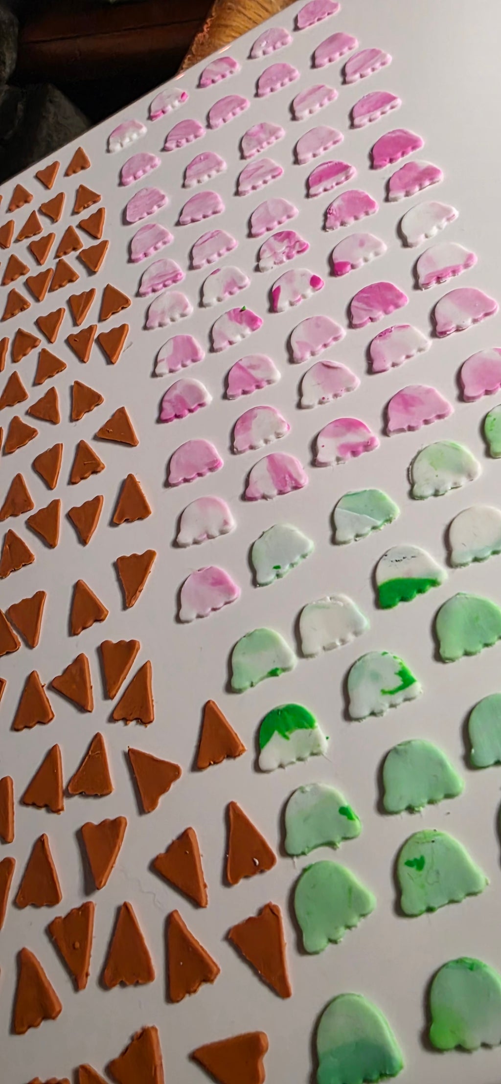 Icecream cone earrings