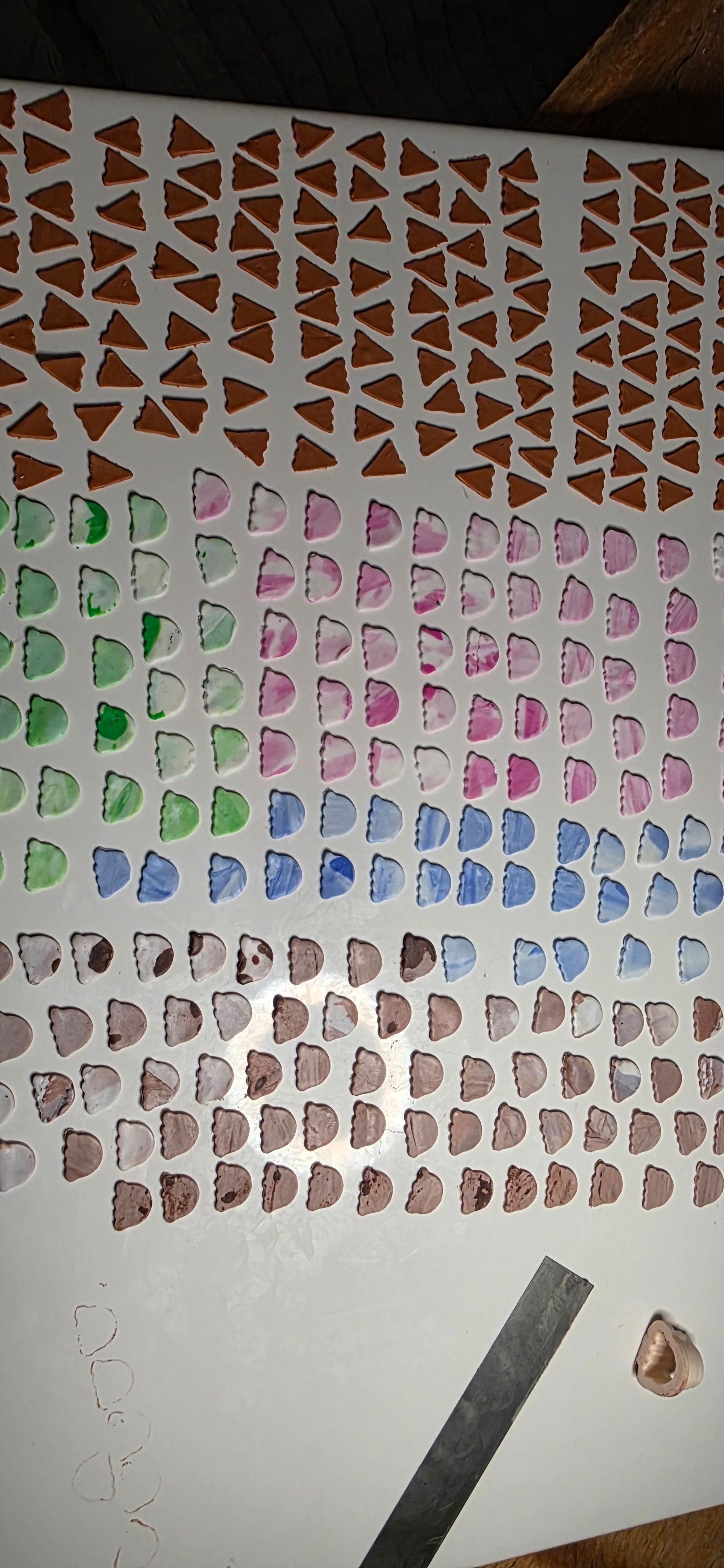 Icecream cone earrings
