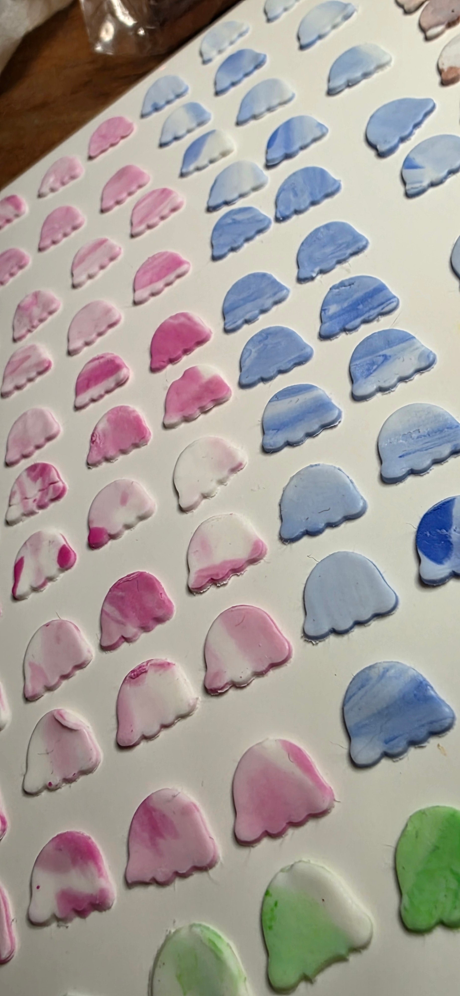 Icecream cone earrings
