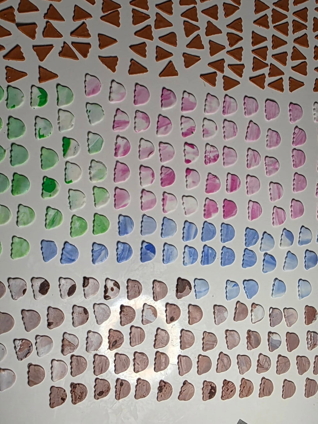 Icecream cone earrings