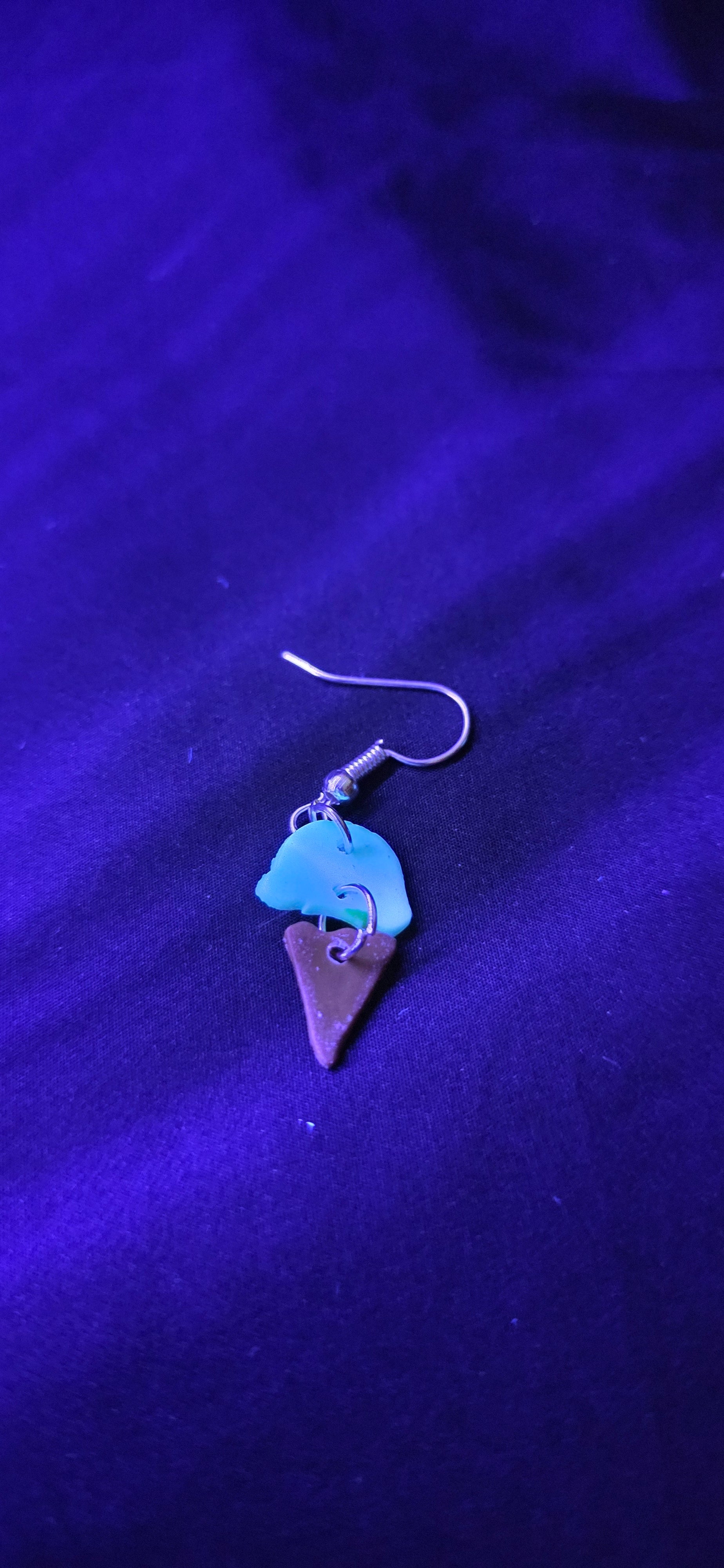 Icecream cone earrings