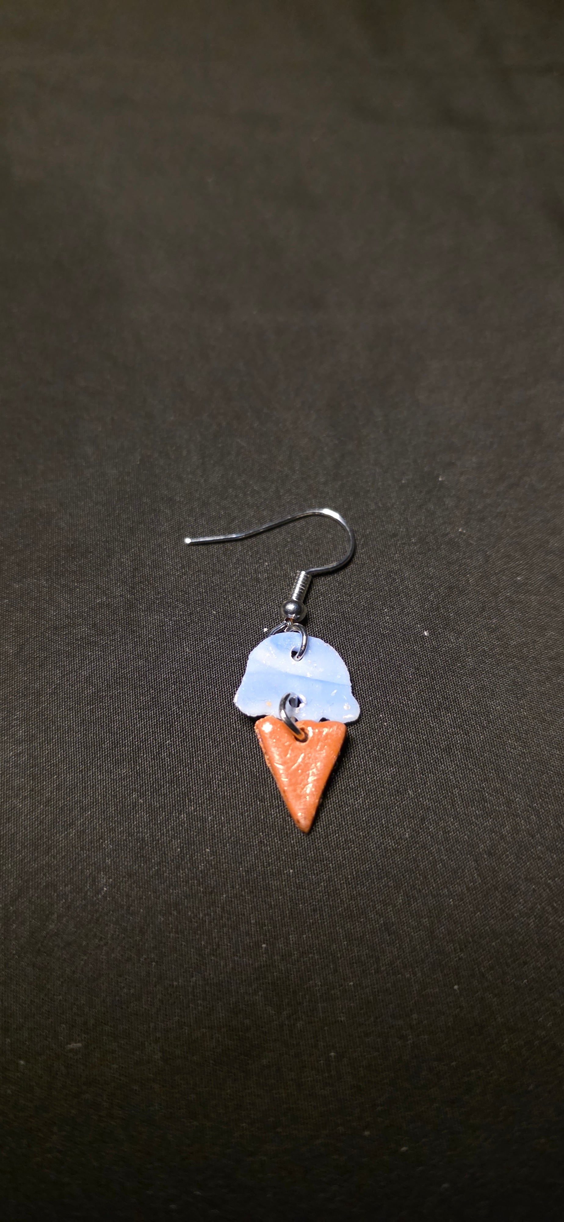 Icecream cone earrings