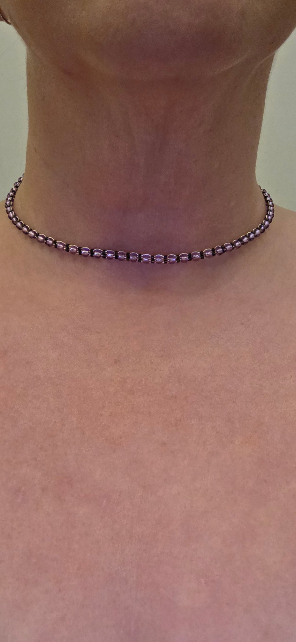 Earrings and choker set